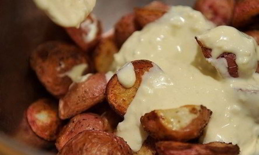 Рецепт испанского жареного картофельного салата