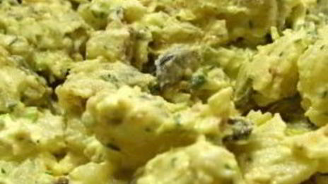 картофельный салат с беконом