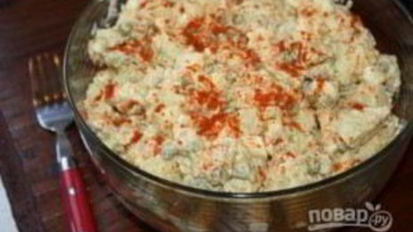 картофельный салат с яйцом