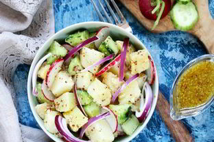 Овощной картофельный салат
