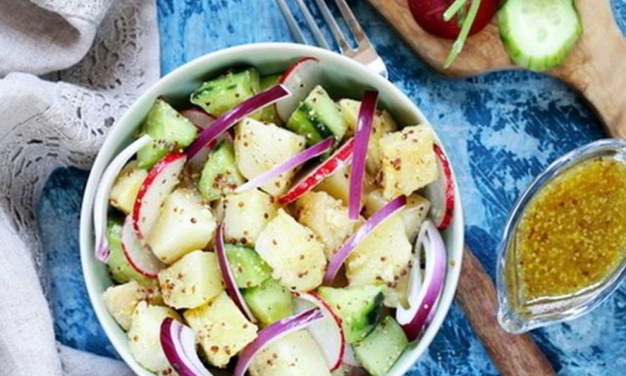 Рецепт овощного картофельного салата