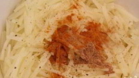 салат картофельный корейский