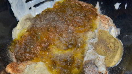 салат картофельный с релиш-соусом