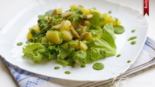 Теплый картофельный салат