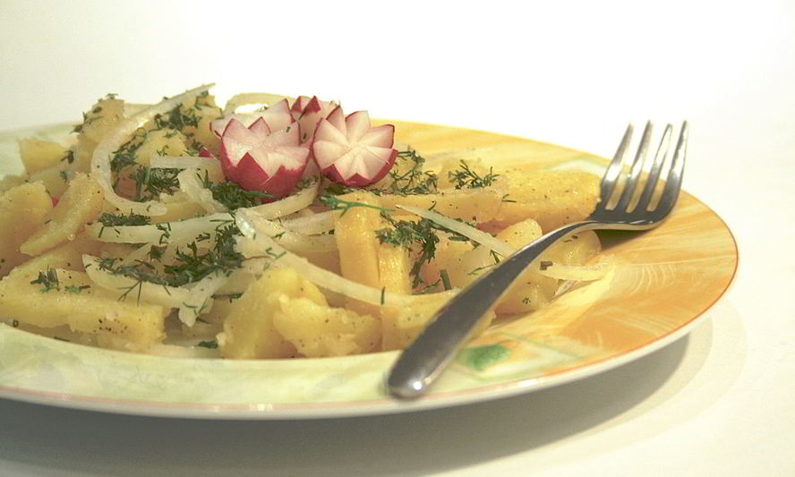 Рецепт традиционного сербского картофельного салата