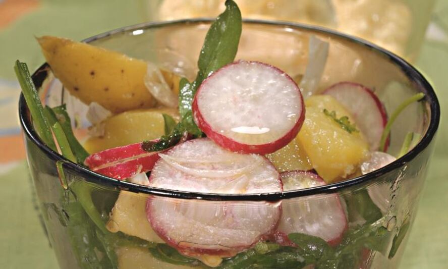 Рецепт весеннего картофельного салата