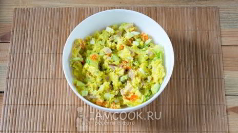 японский картофельный салат