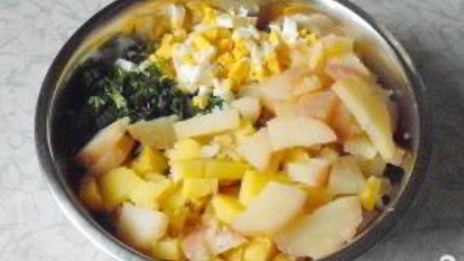 зимний картофельный салат
