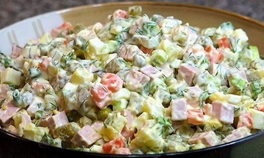 Рецепт оливье классический