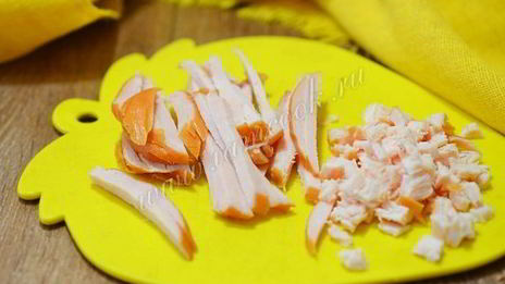 оливье копченый