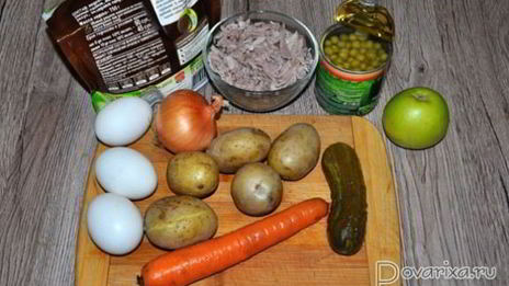 оливье с индейкой — самый вкусный