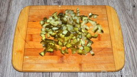 оливье с индейкой — самый вкусный