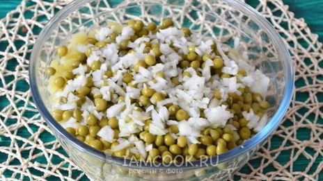 оливье с ветчиной