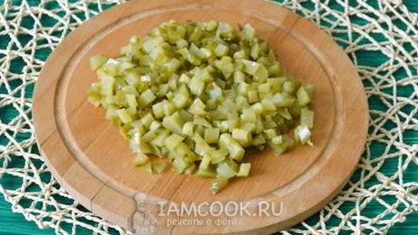 оливье с ветчиной