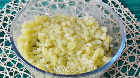 оливье с ветчиной