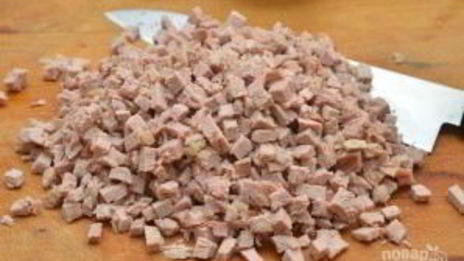 оливье с языком