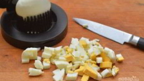 оливье с языком