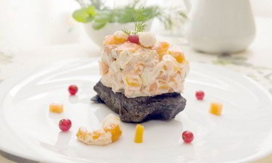 Рецепт рыбного оливье