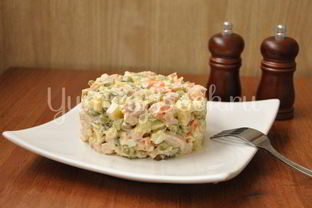 Салат Оливье классический