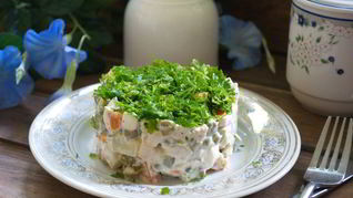 Салат Оливье оригинальный