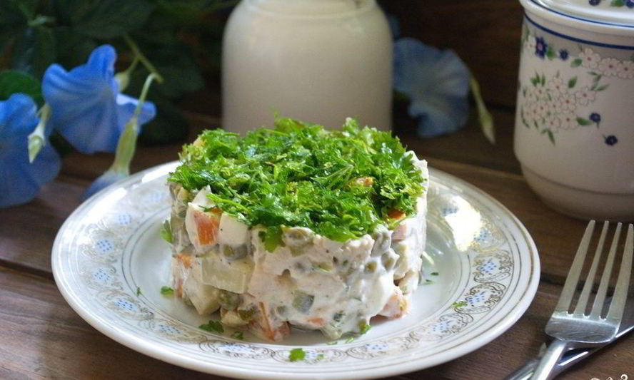 Рецепт салата оливье оригинальный