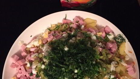 салат оливье русс