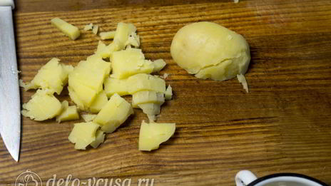 салат оливье с креветками