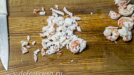 салат оливье с креветками