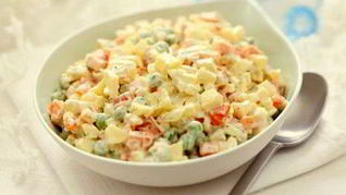 Салат Оливье традиционный