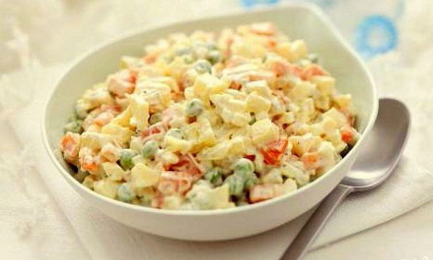 Рецепт салата оливье традиционный