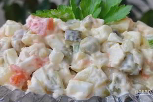 Традиционный салат Оливье