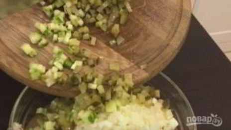 традиционный салат оливье