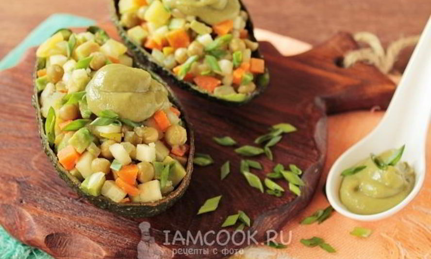 Рецепт веганского оливье