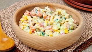 Вегетарианский Оливье