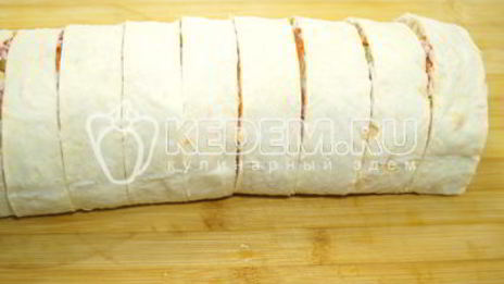 закуска оливье-рулет