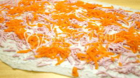 закуска оливье-рулет