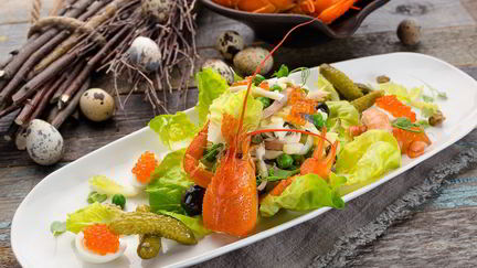 Быстрые салаты