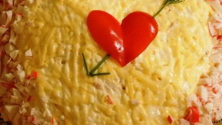 Салат с крабовыми палочками