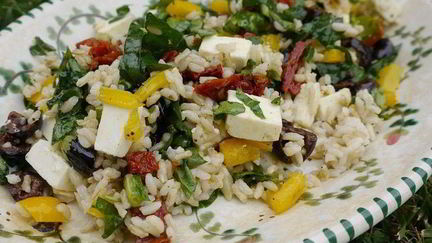 Салаты с рисом