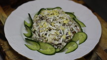 Салаты с языком