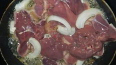 печеночный салат слоями