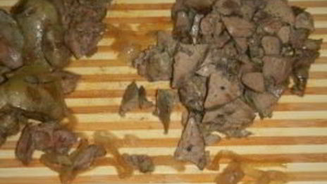 печеночный салат слоями