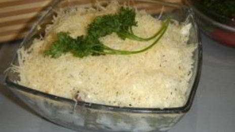 печеночный салат слоями