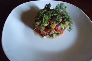 Простой овощной салат