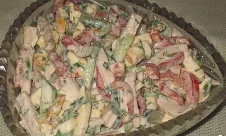 Рецепт салата густавского