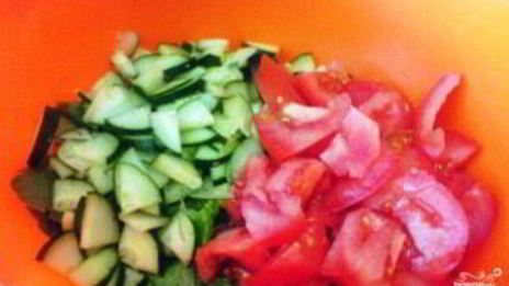 салат из ботвы редиса