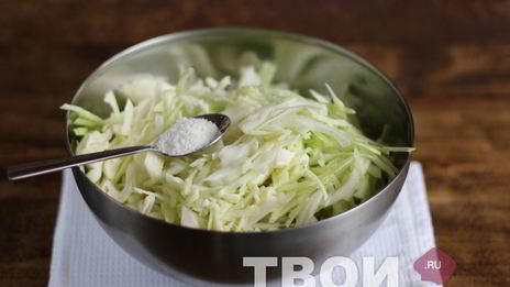 салат из капусты с перцем