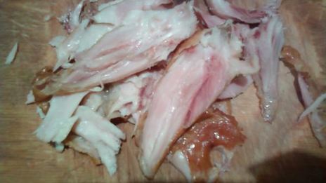 салат из копченой курицы с картофелем