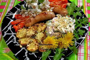 Салат из одуванчиков