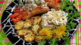 Салат из одуванчиков